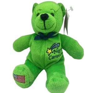 Symboltz Green North Carolina Stuffed Bear Plush